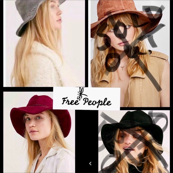 Free People Accessories - NWOT Free People Tennessee floppy bucket hat suede